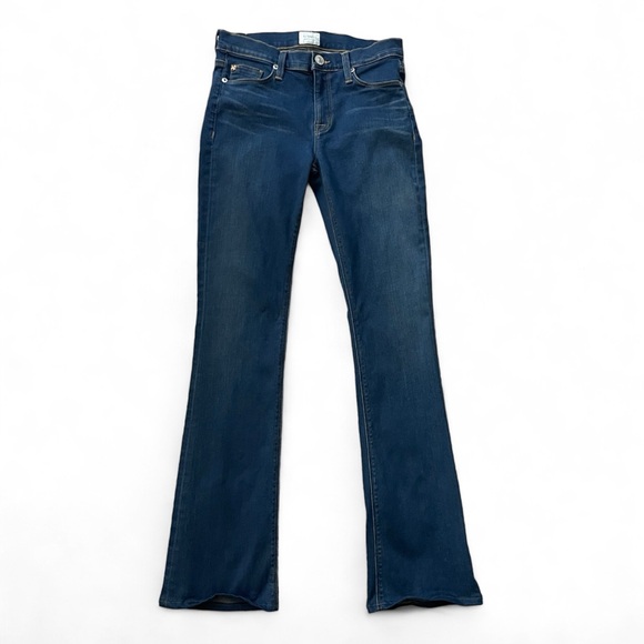 Hudson Love Midrise Bootcut Jeans Women’s Size 26 Dark Blue Denim Soft - Picture 2 of 12